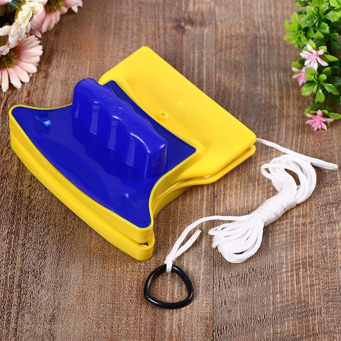 Easy Clean Plastic Magnetic Double Faced Glass Wiper Strong Magnetic Window Cleaner Tool Glass Brush Cleaner